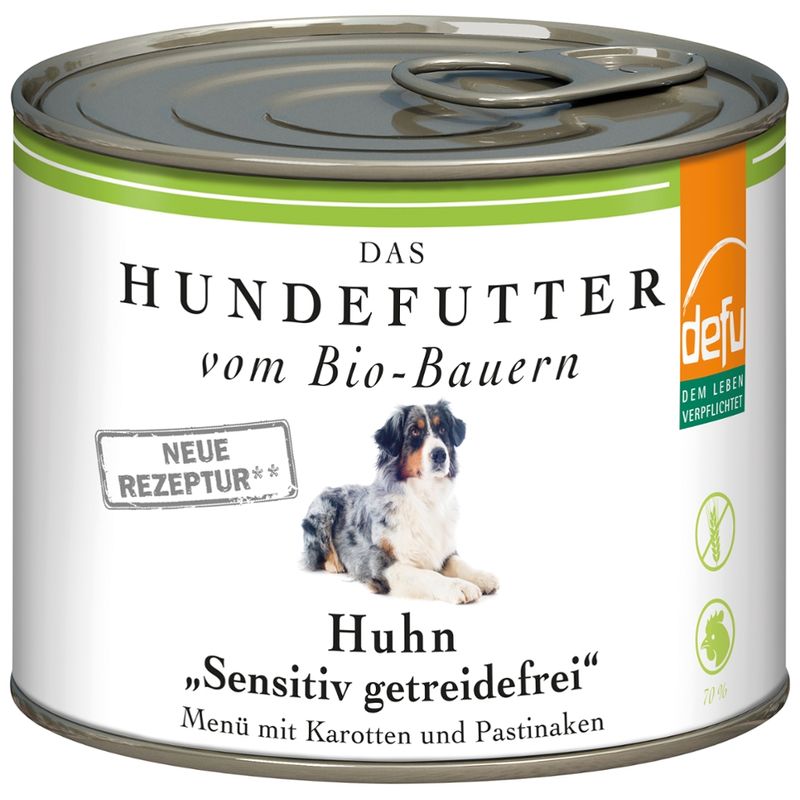 defu - Das Tierfutter vom Bio-Bauern Huhn "Sensitiv getreidefrei" - Produktbild