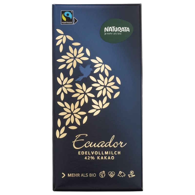 NATURATA Ecuador Edelvollmilch 42% - Produktbild