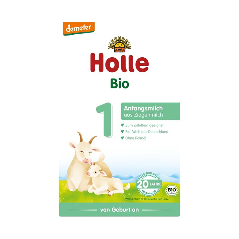 Holle  Bio-Anfangsmilch 1 aus Ziegenmilch - Produktbild