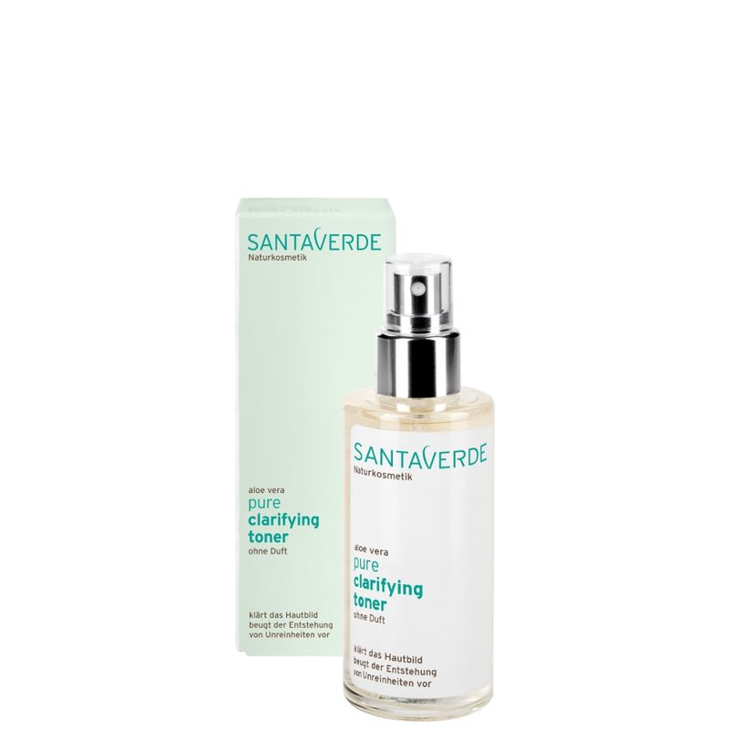 Santaverde pure clarifying toner ohne Duft - Produktbild