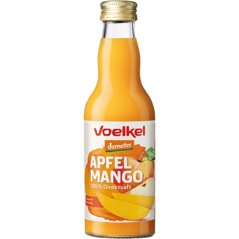 Voelkel Apfel Mango  100% Direktsaft - Produktbild
