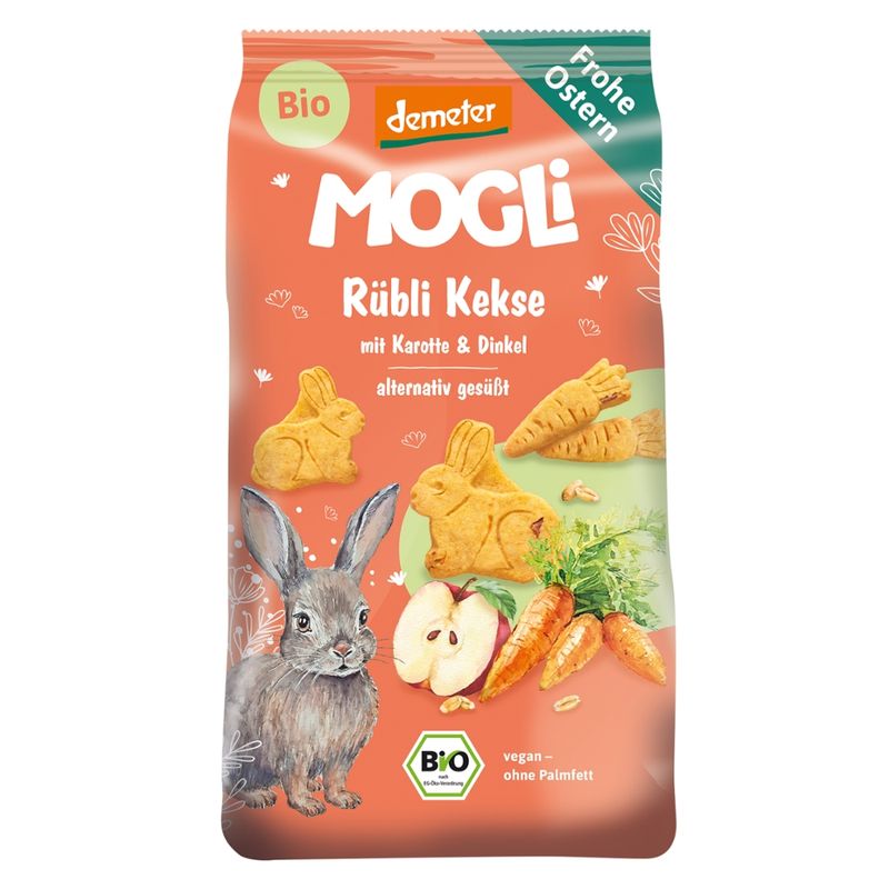 Mogli Rübli Kekse mit Karotte und Dinkel - Produktbild