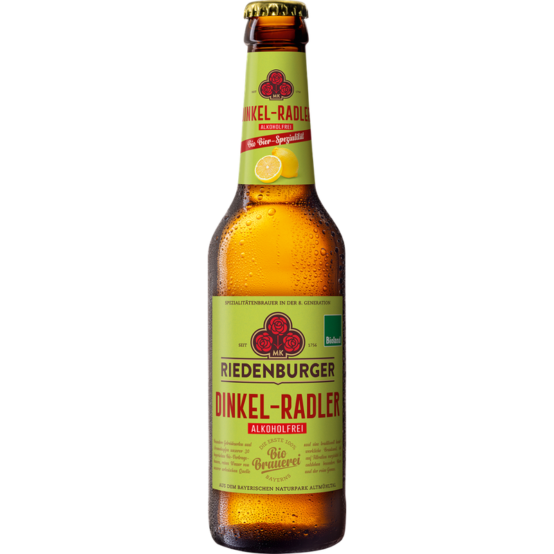 Riedenburger Brauhaus Riedenburger Dinkel-Radler Alkoholfrei - Produktbild