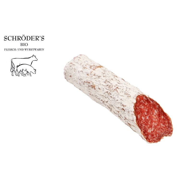 Schröder's Bio Fleisch- und Wurstwaren Fenchelsalami im Stück - Produktbild