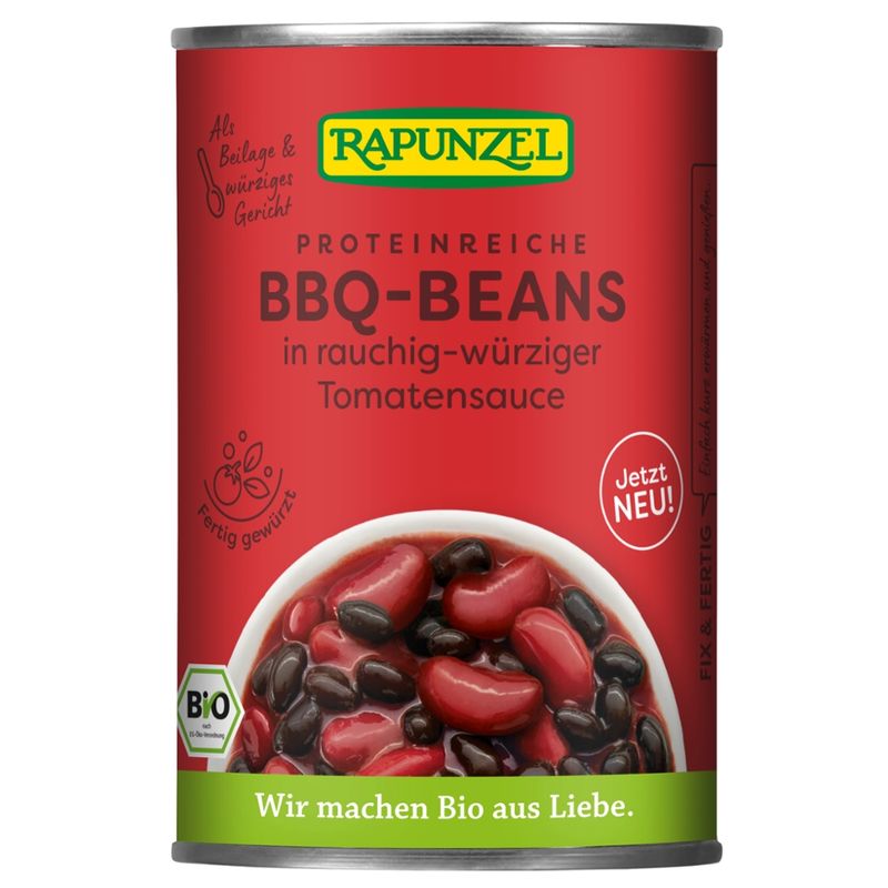 Rapunzel BBQ-Beans in der Dose - Produktbild