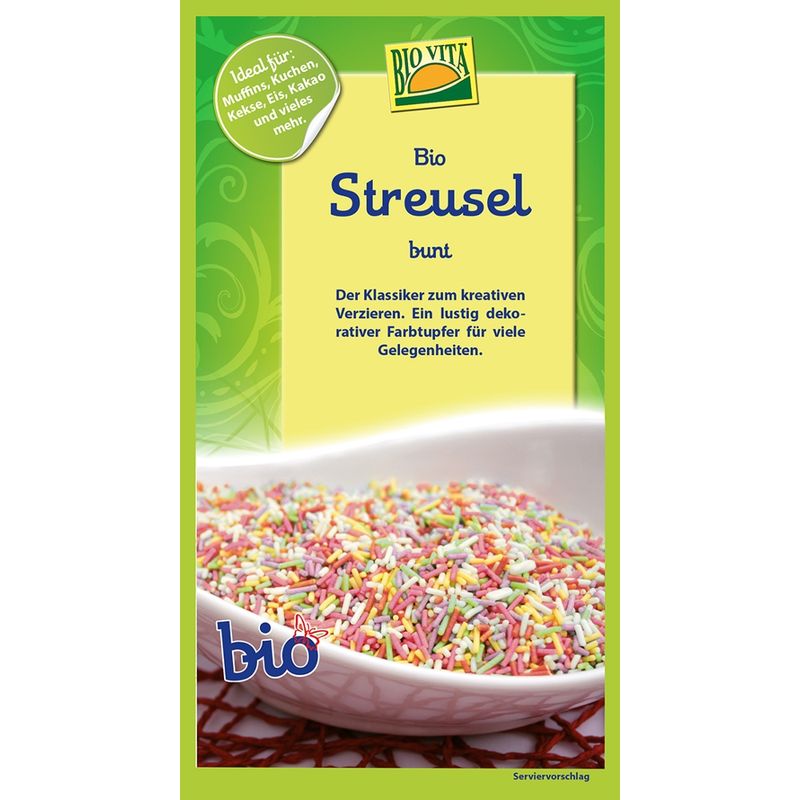 BIOVITA Streusel bunt bio - Produktbild