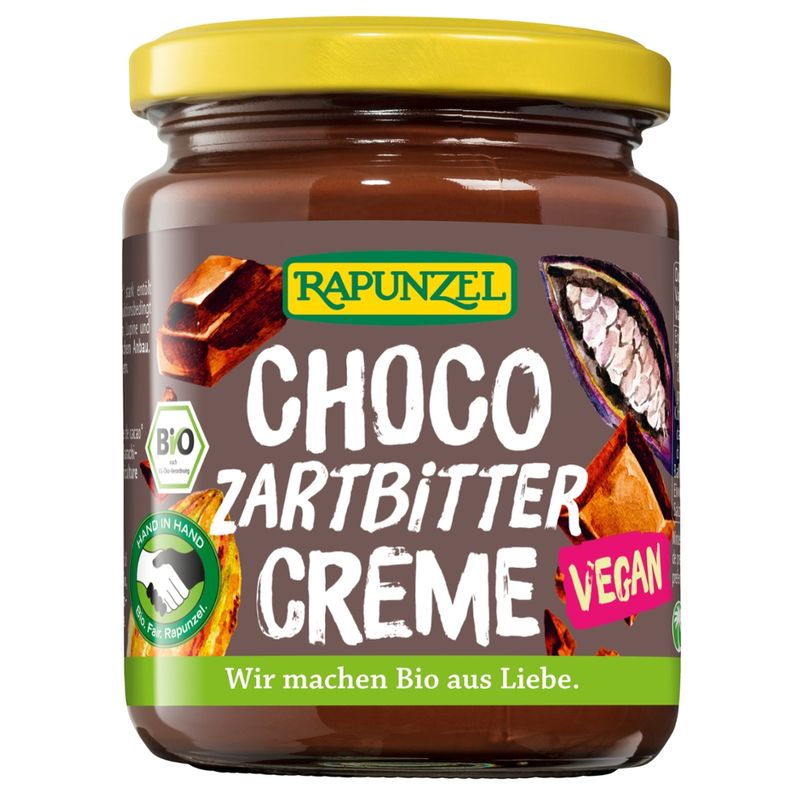 Rapunzel Choco, Zartbitter Schokoaufstrich HIH - Produktbild