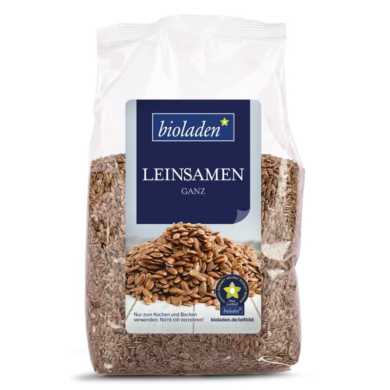 bioladen Leinsamen, im Beutel - Produktbild