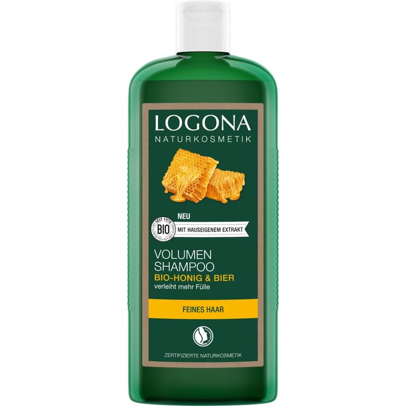 Logona Volumen Shampoo Bio-Honig & Bier - Produktbild