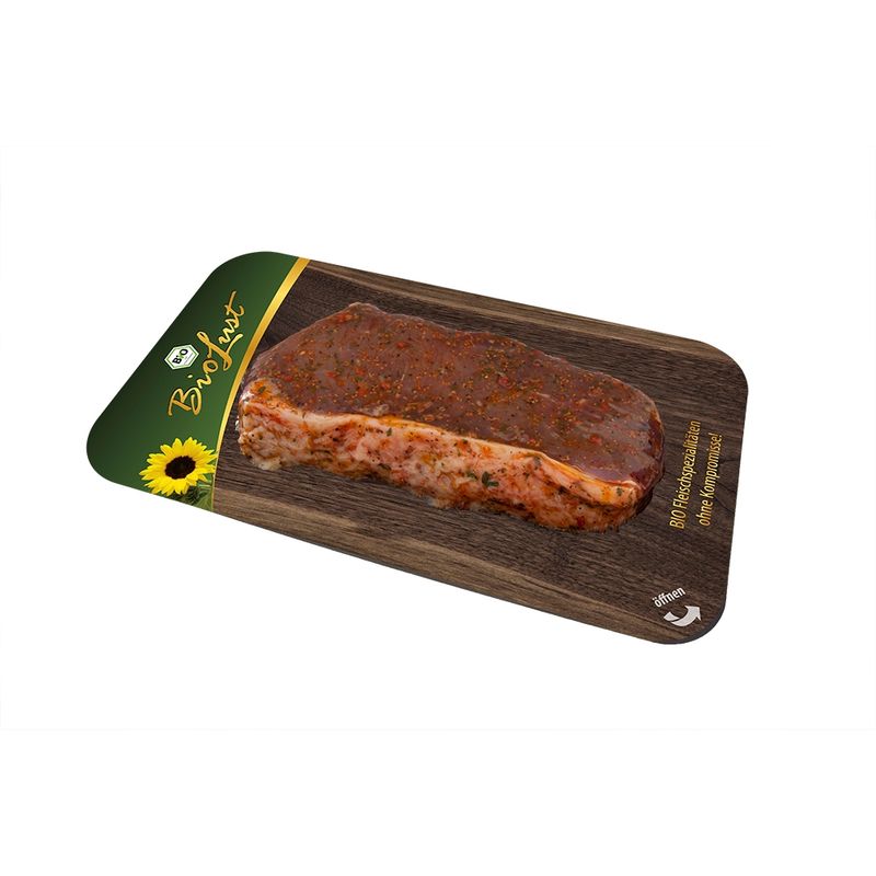 Biolust Bio Rumpsteak gewürzt, ca. 200g - Produktbild