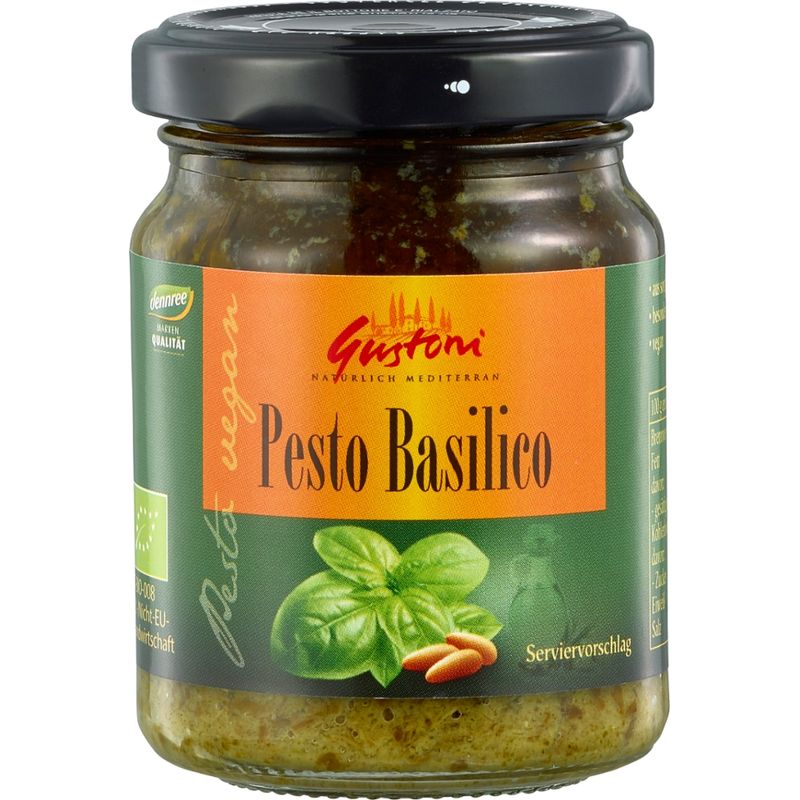 Gustoni Pesto Basilico, vegan - Produktbild