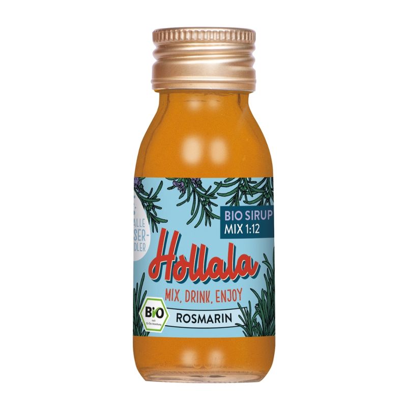 Hollala HOLLALA - Bio Sirup Rosmarin 60ml - Produktbild