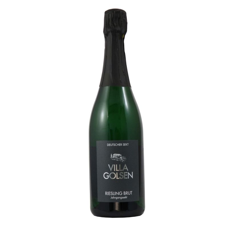 Zellertaler Keller Riesling Sekt brut "Villa Golsen" 0,75 L Bio - Produktbild