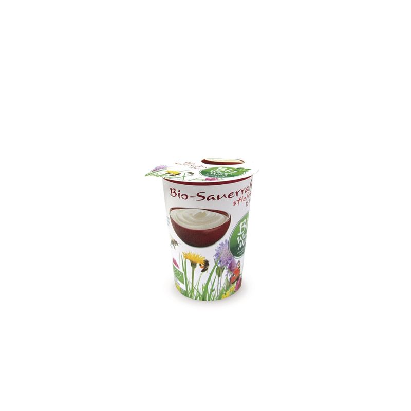 BioWiesenmilch Bio Wiesenmilch Sauerrahm 15% Fett, 200g - Produktbild