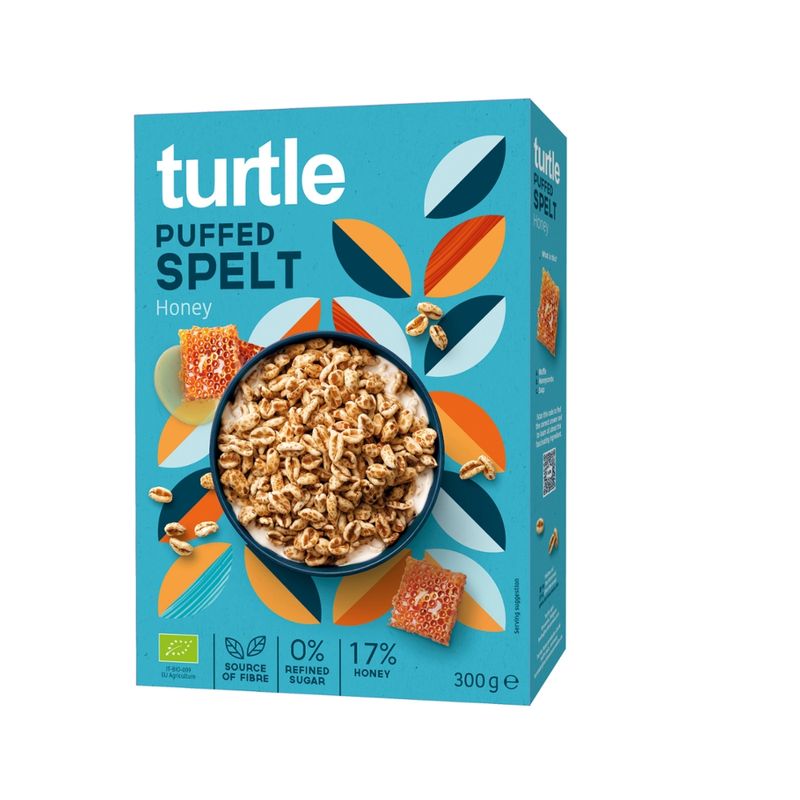 Turtle - Better Breakfast Dinkel-Honig Popps Bio - Produktbild