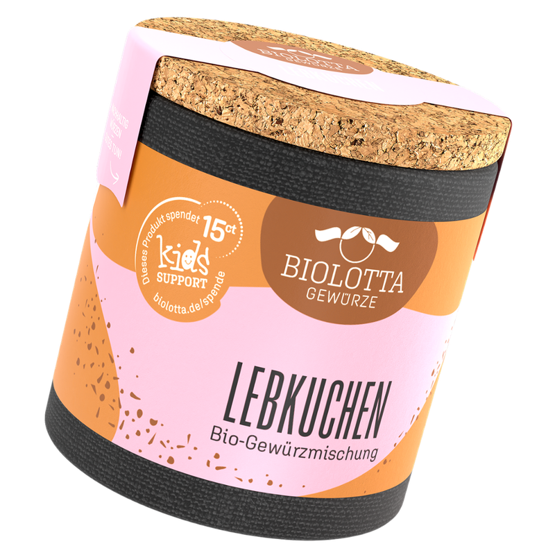 Biolotta Biolotta Korkdose Lebkuchen Bio-Gewürzmischung - Produktbild