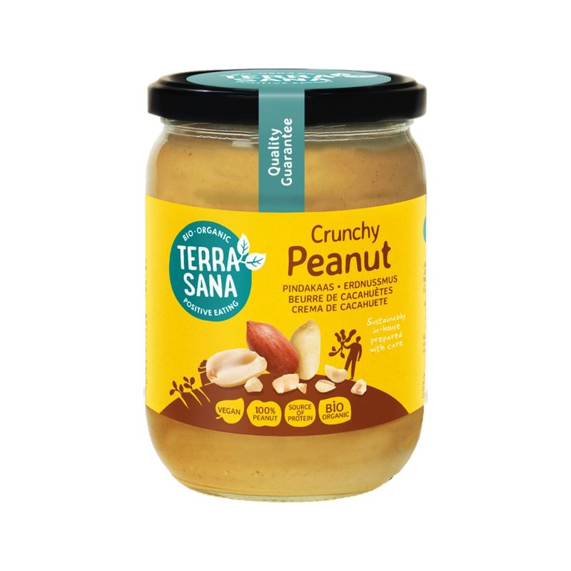 TerraSana Erdnussmus Crunchy - Produktbild