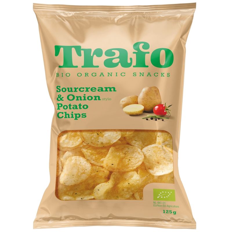 Trafo Trafo Kartoffelchips  Sourcream & Onion - Produktbild