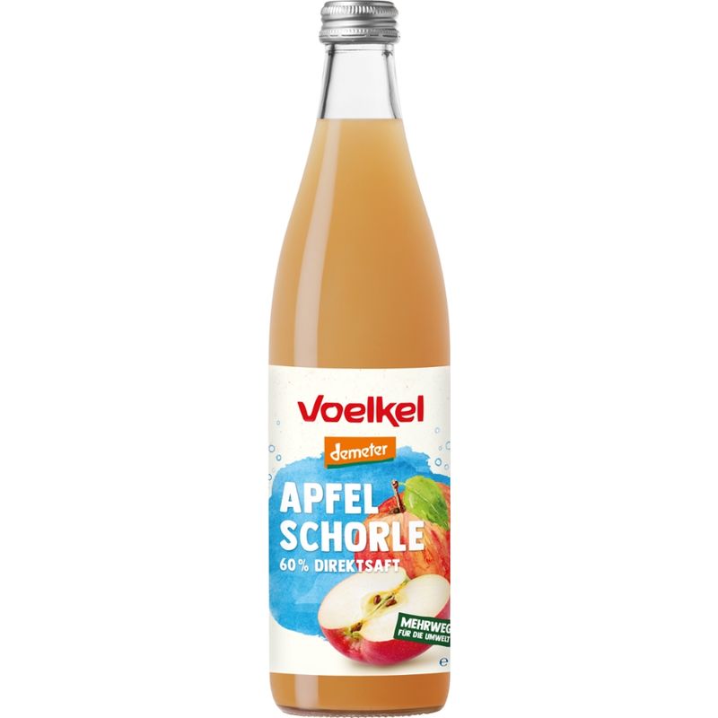 Voelkel Apfel Schorle 60% Direktsaft - Produktbild