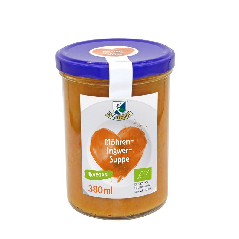 Kiebitzhof Möhren-Ingwer Suppe - Produktbild