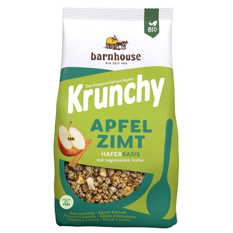 Barnhouse  Krunchy Apfel Zimt 1,25kg - Produktbild