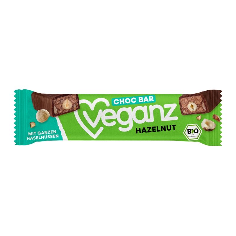 Veganz BIO Veganz Choc Bar Hazelnut 40g - Produktbild