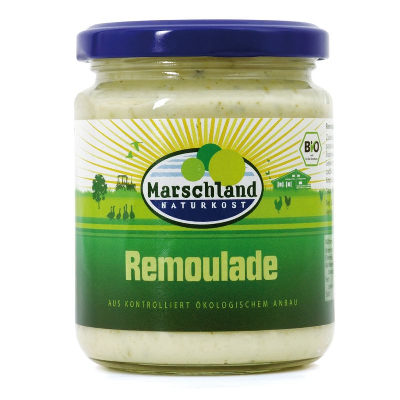 Marschland  Bio-Remoulade 275 ml Gl. MARSCHLAND - Produktbild