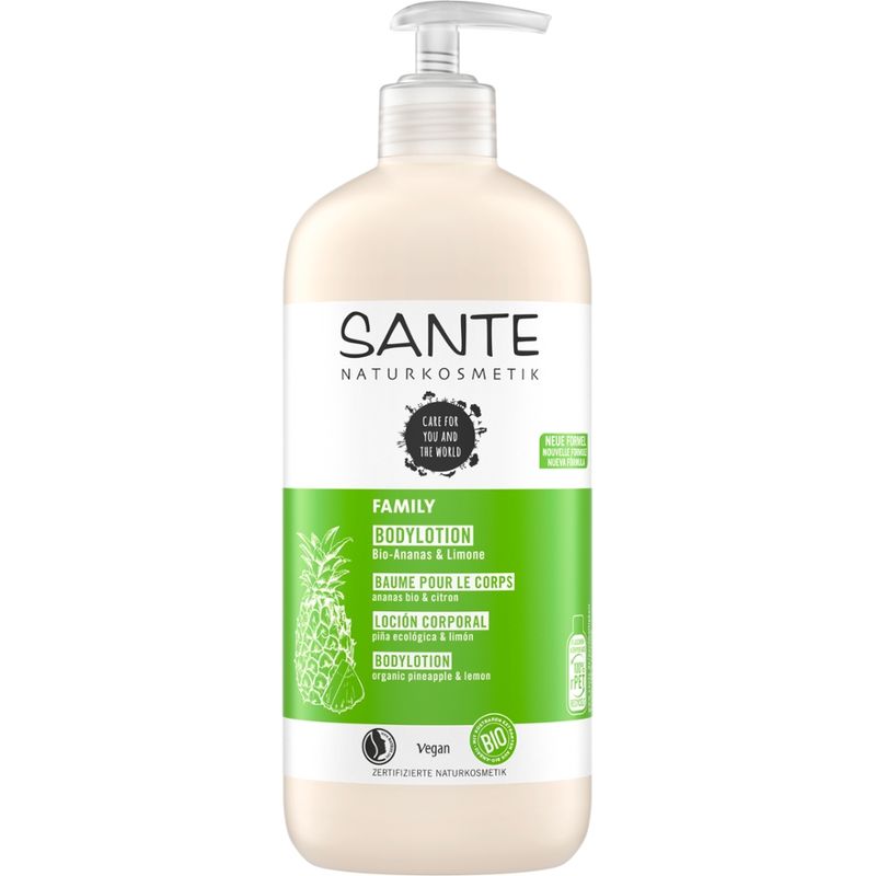 Sante SANTE Family Bodylotion Bio-Ananas & Limone - Produktbild