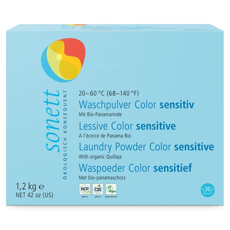 SONETT Waschpulver Color sensitiv 20-60°C - Produktbild