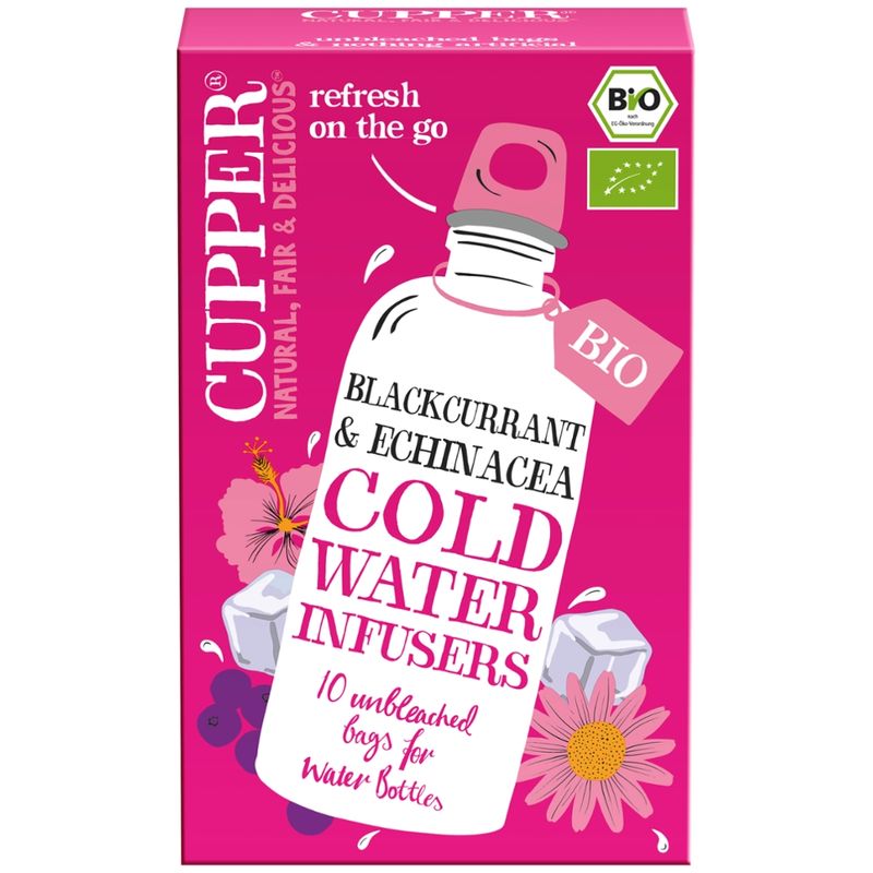 Cupper Cold Water Blackcurrant Echinacea - Produktbild