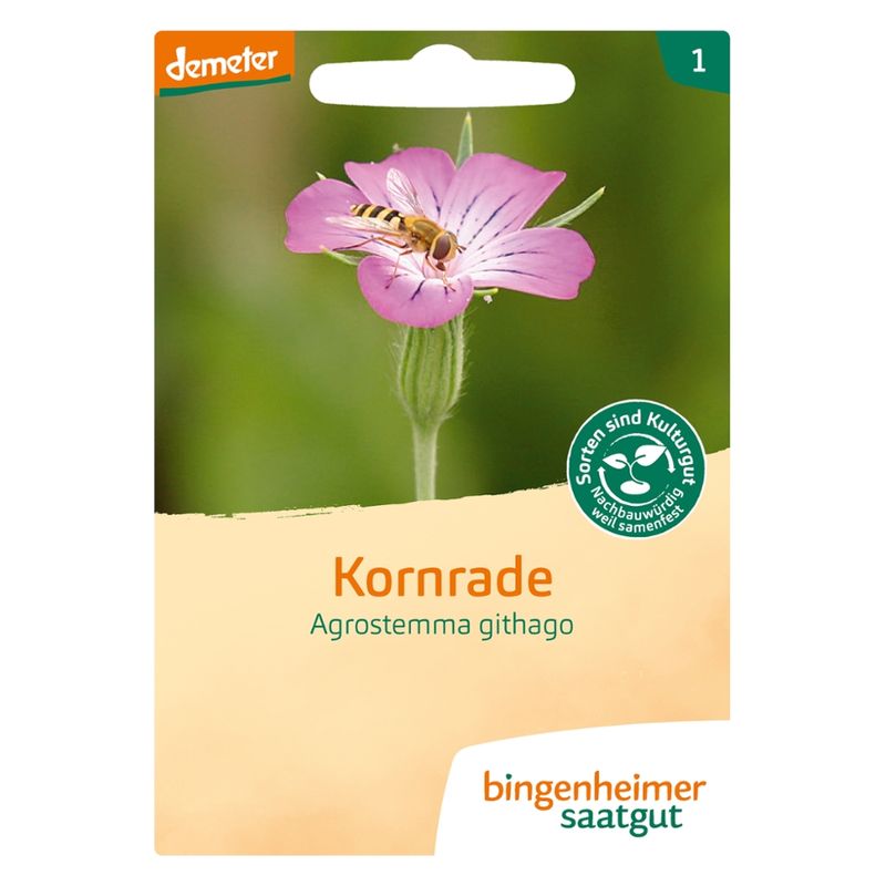 Bingenheimer Saatgut Kornrade - Blumen (Saatgut) - Produktbild