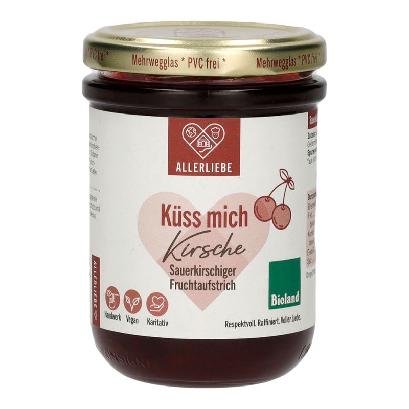 ALLERLIEBE ALLERLIEBE Sauerkirsch-Fruchtaufstrich 210 g - Produktbild