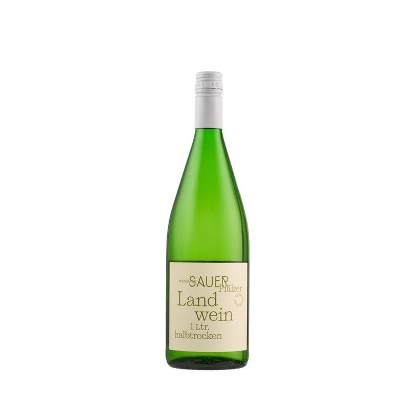 Weinhaus Sauer Pfälzer Landwein halbtrocken - Produktbild
