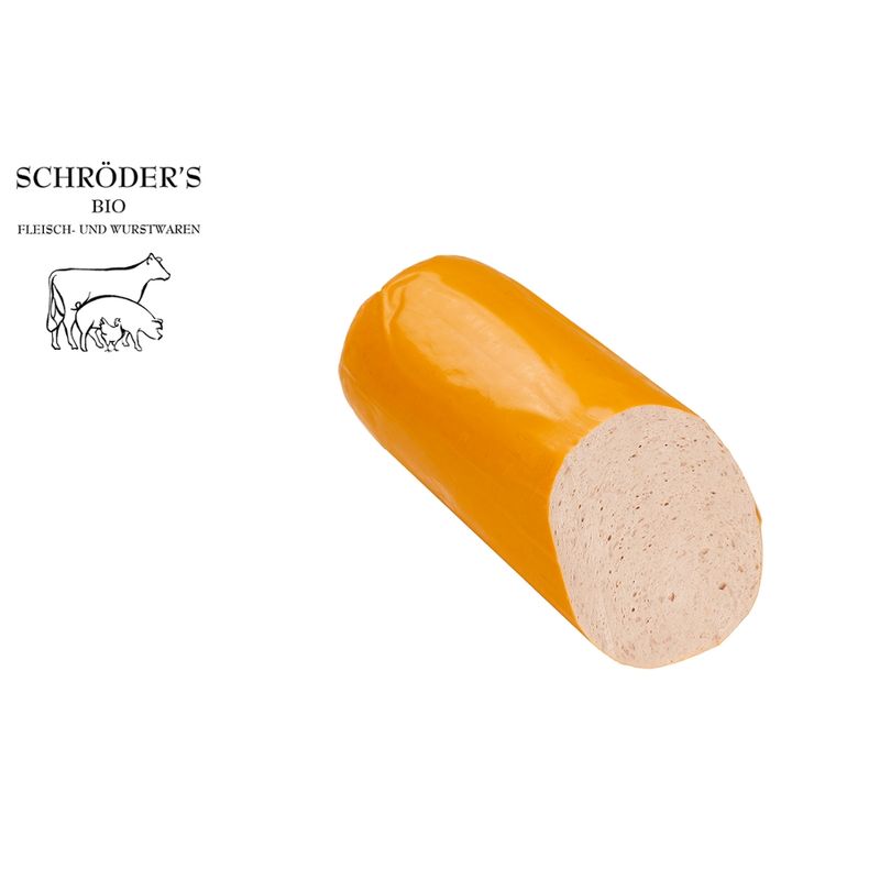 Schröder's Bio Fleisch- und Wurstwaren Geflügellyoner 1/2 Stück ca. 350 g - Produktbild