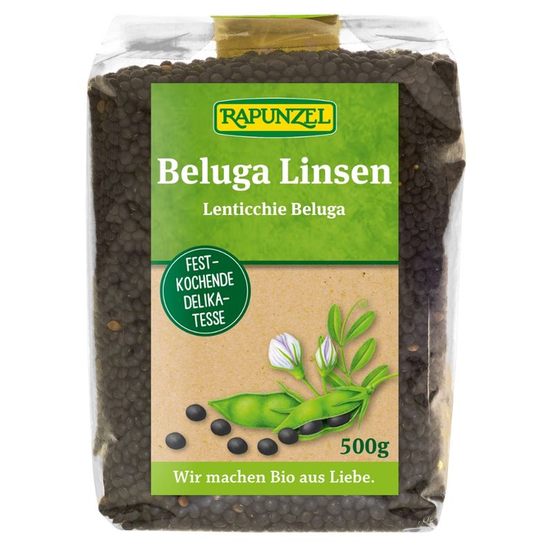 Rapunzel Beluga Linsen schwarz - Produktbild