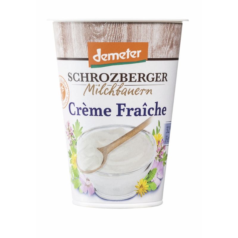 Schrozberger Milchbauern demeter Crème fraîche - Produktbild