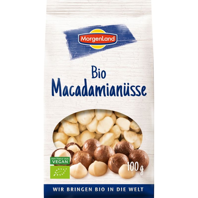 MorgenLand Bio Macadamianüsse - Produktbild