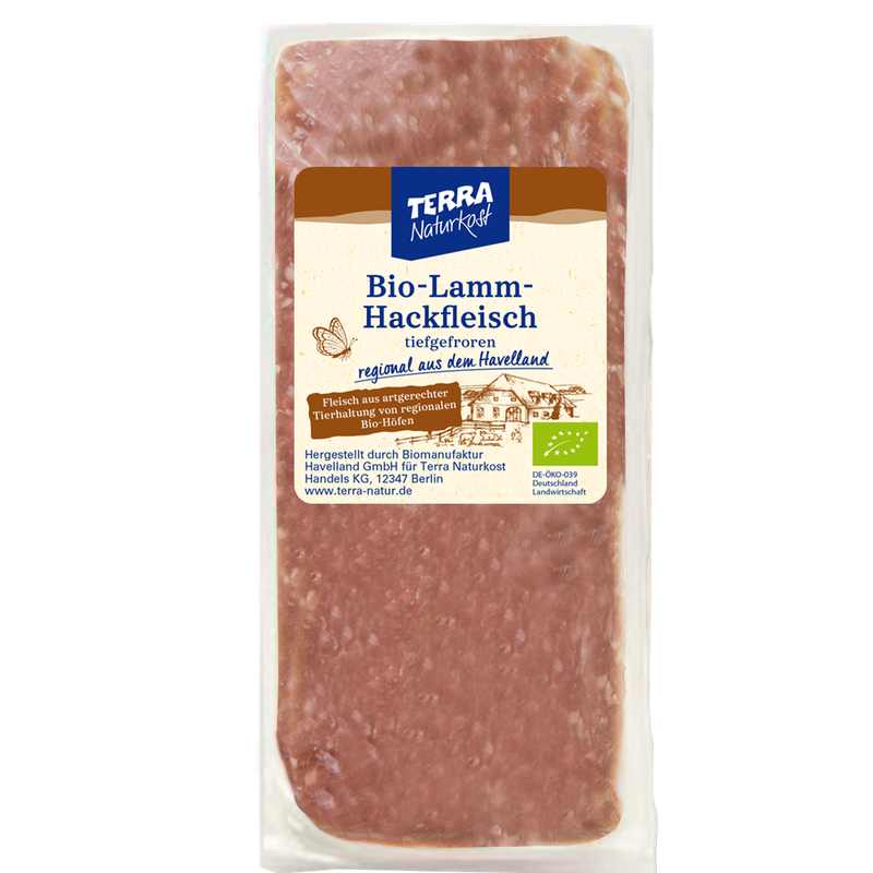 Terra Naturkost Handels KG Bio TK Lammhackfleisch 250g - Produktbild