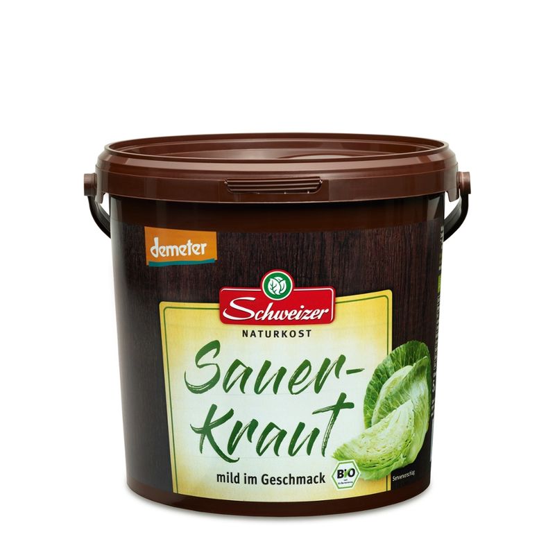 Schweizer demeter Sauerkraut frisch, kühlpflichtig - Produktbild