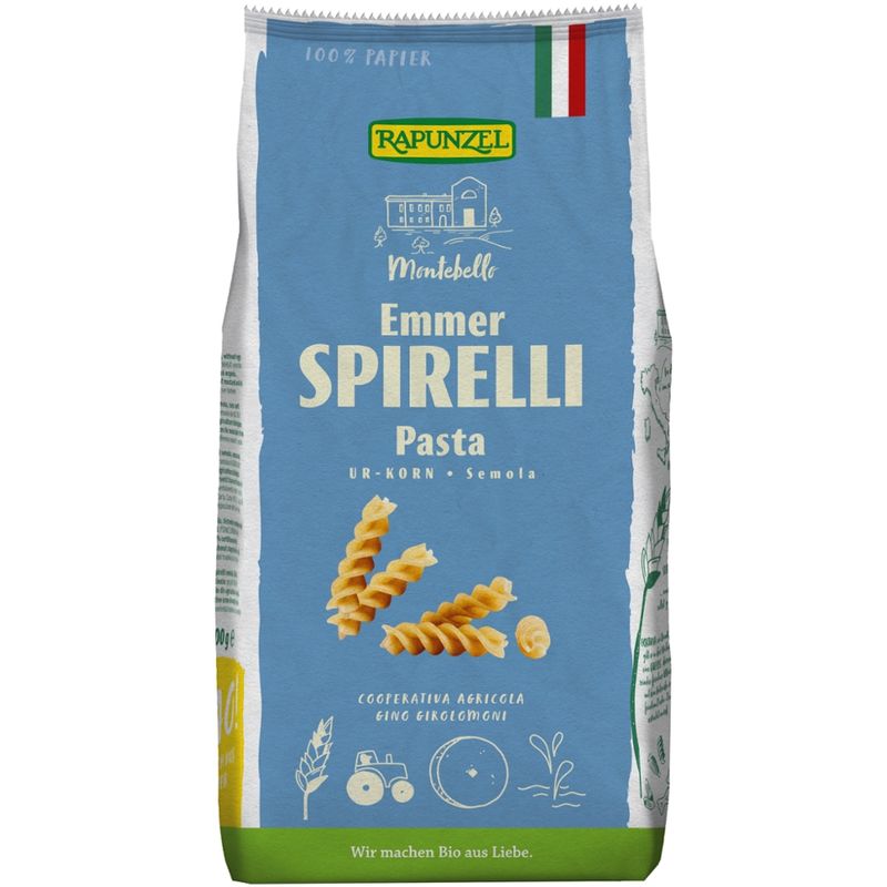 Rapunzel Emmer-Spirelli Semola - Produktbild