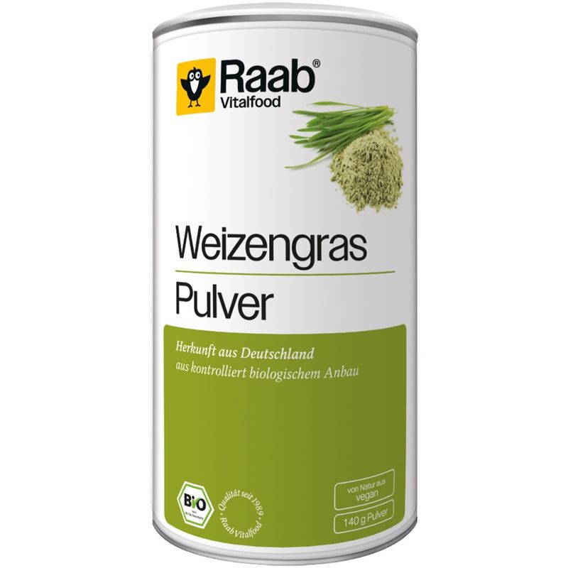Raab Vitalfood Bio Weizengras Pulver - Produktbild
