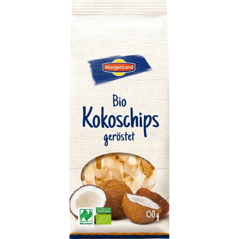 MorgenLand Bio Kokoschips geröstet - Produktbild