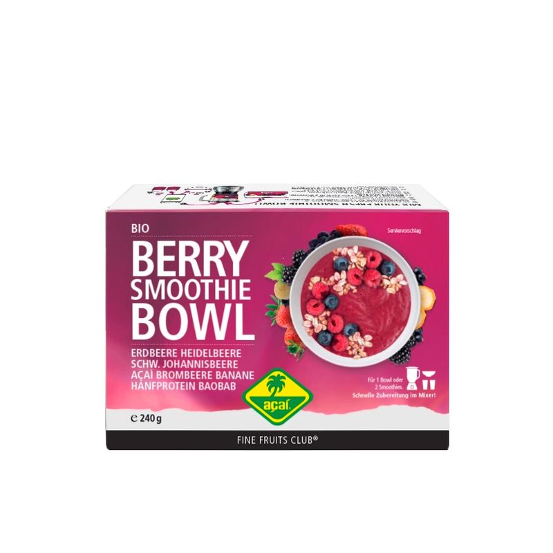 Fine Fruits Club Bio Berry Smoothie Bowl (250g) - Produktbild