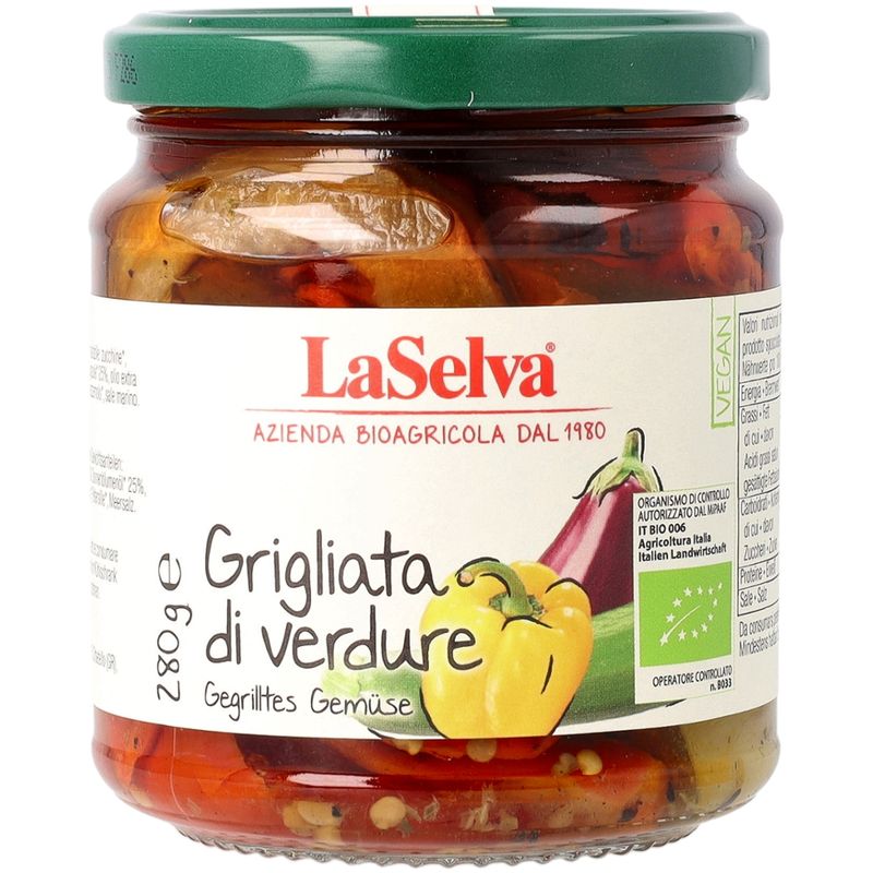 LaSelva Gegrilltes Gemüse in Öl - Produktbild