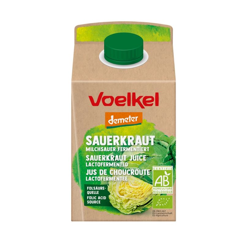 Voelkel Sauerkraut Milchsauer fermentiert - Produktbild