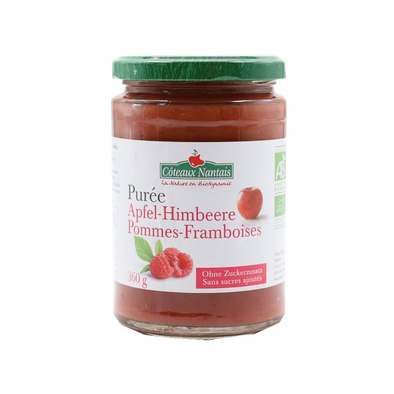 Côteaux Nantais  Fruchtpüree Apfel-Himbeere - Produktbild