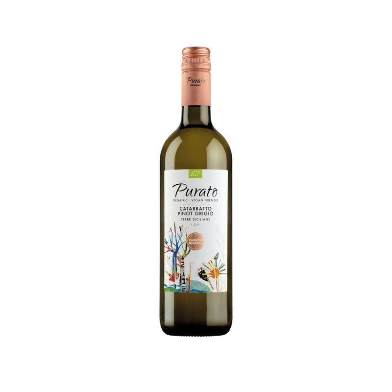 Purato Purato Catarratto Pinot Grigio Terre Siciliane IGP BIO - Produktbild