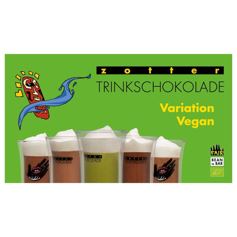 Zotter Schokolade Trinkschokolade – Variation Vegan vegan - Produktbild