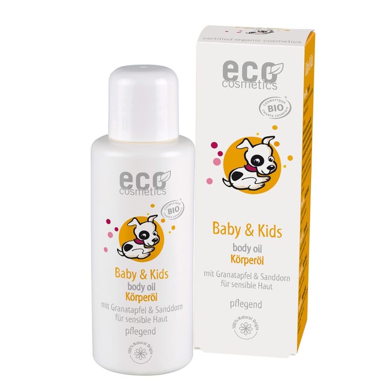 eco cosmetics Baby & Kids Öl mit Granatapfel und Sanddorn - Produktbild