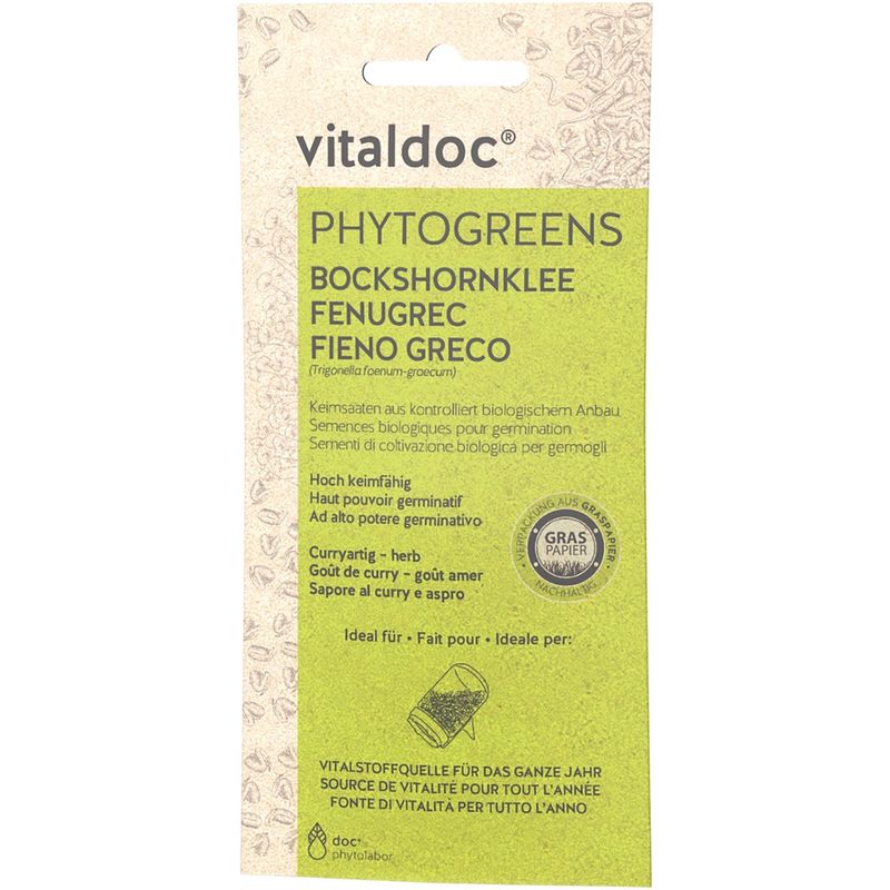 doc phytolabor vitaldoc PHYTOGREENS  Bockshornklee - Produktbild